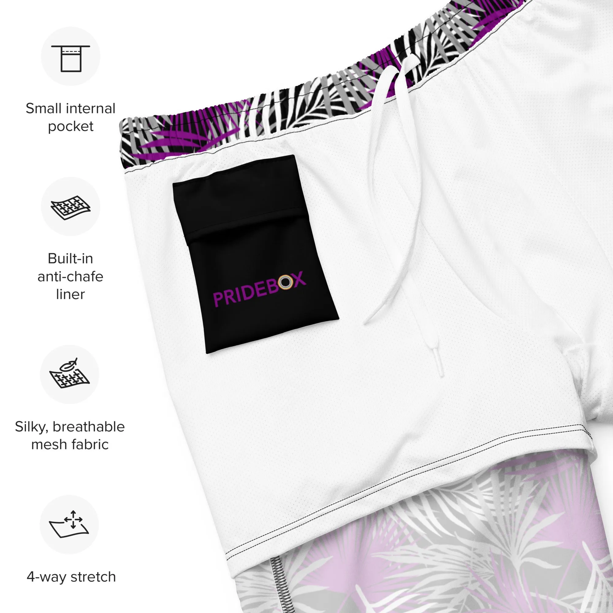 Asexual Swim Trunks
