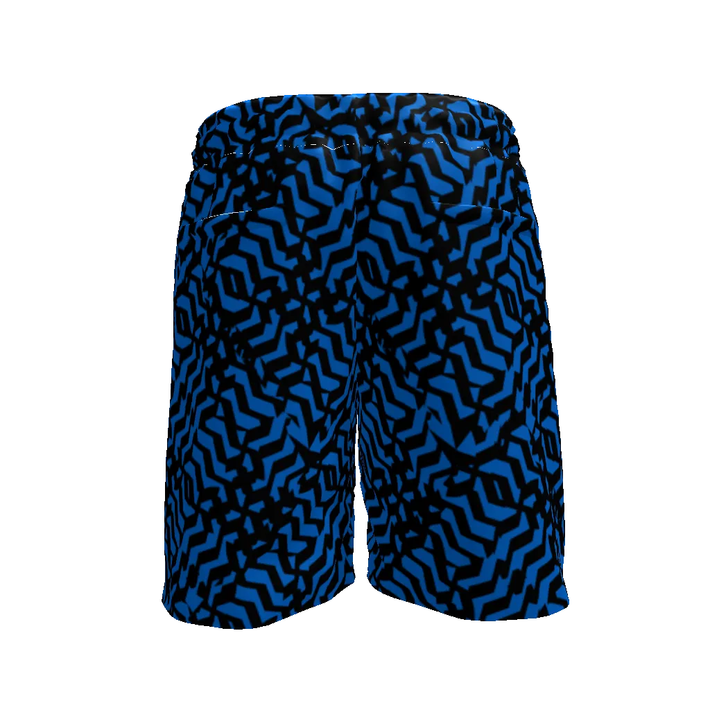 Blue Men's Basketball Shorts Fast Drying