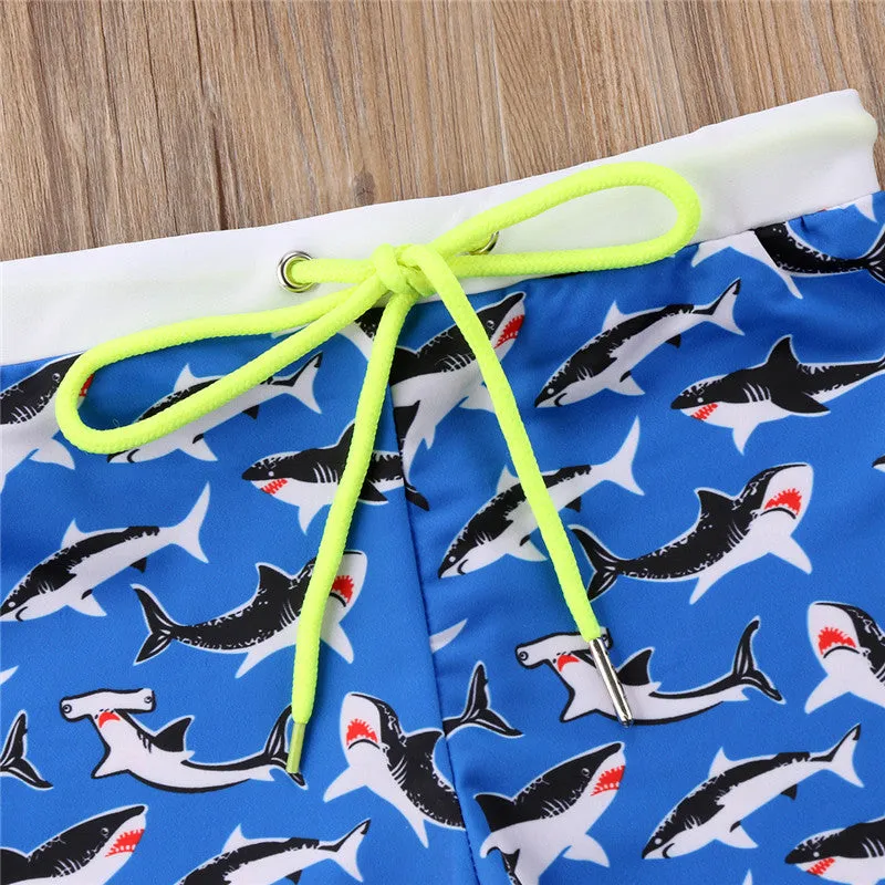 Boys Swim Shorts Swimwear:  Sharks