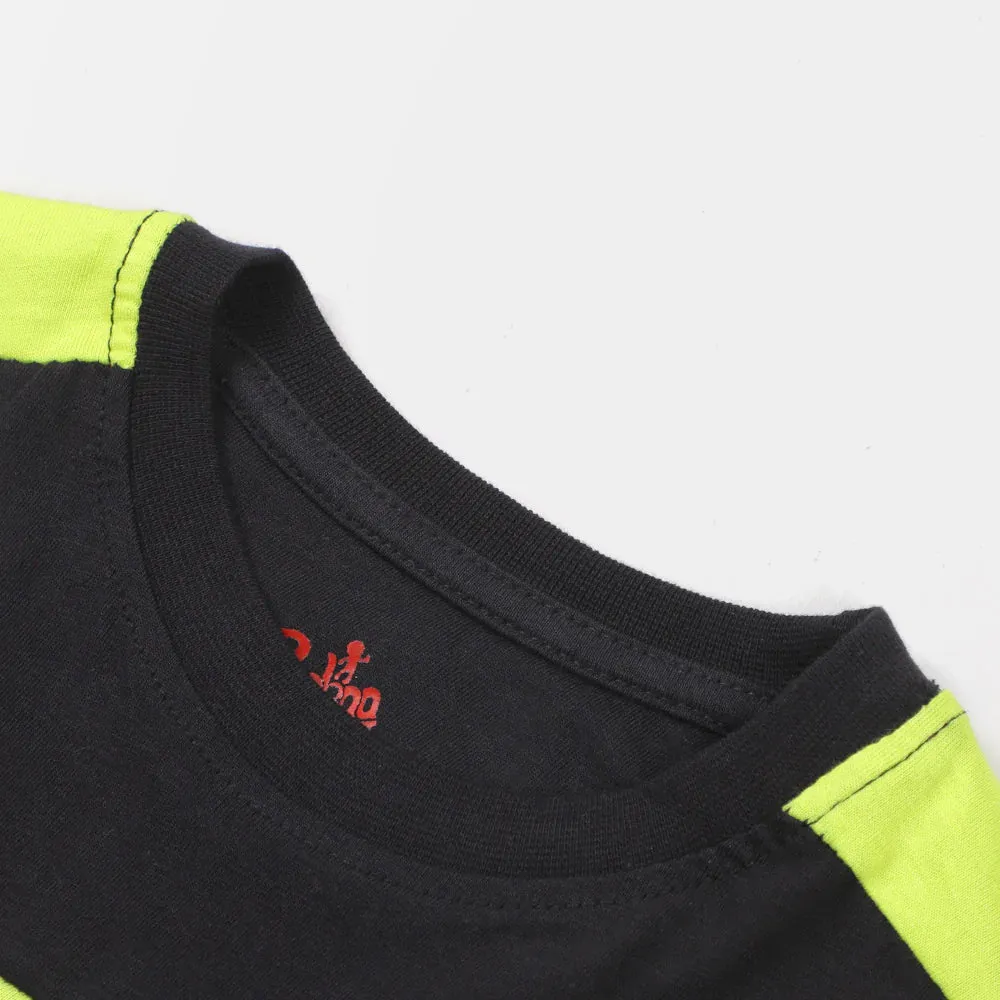 Boys T-shirt Shift - Jet Black