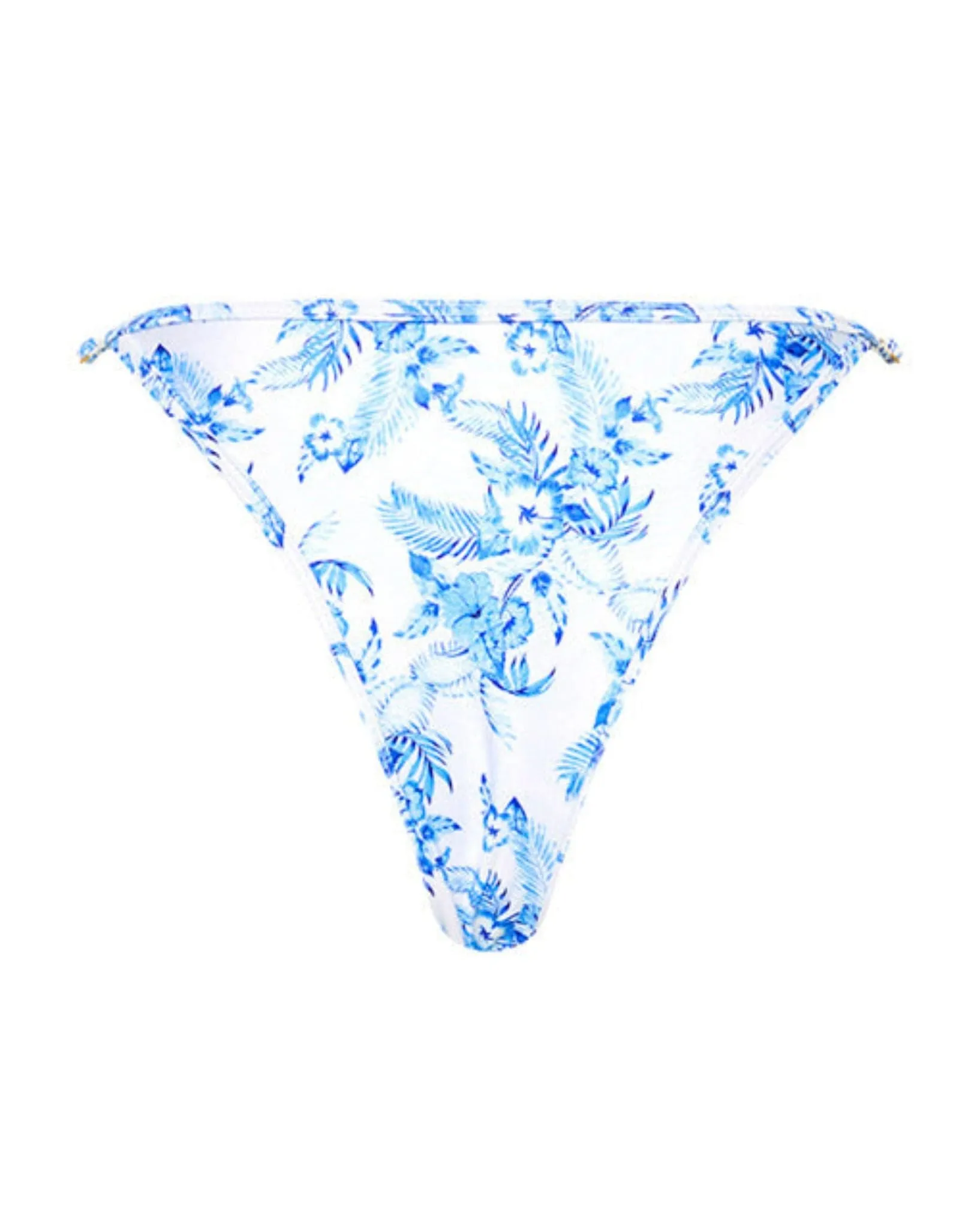 Double Ruffle Adjustable Cheeky Bikini Bottom
