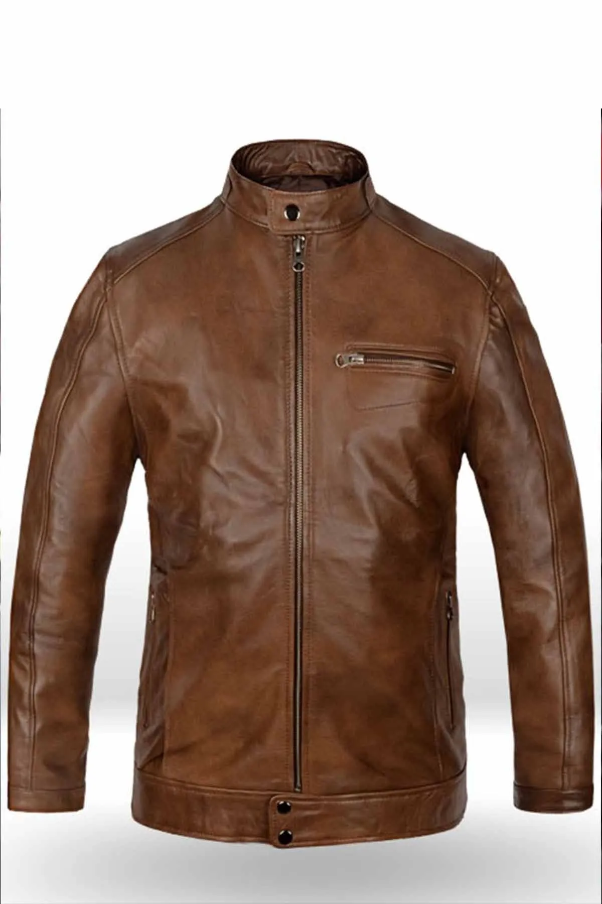 Epic Scott Eastwood Overdrive Leather Jacket For Men’s