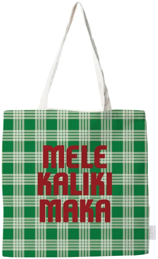 Palaka Christmas Tote Bag
