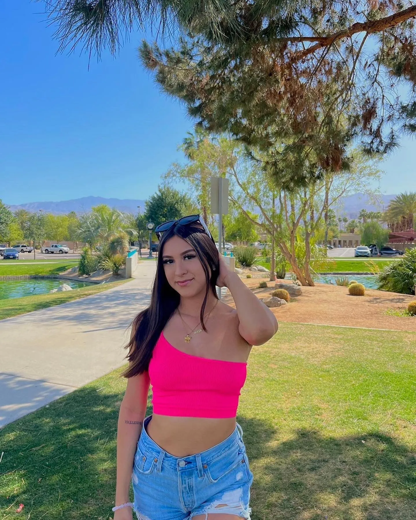 Polly One Shoulder Crop Top