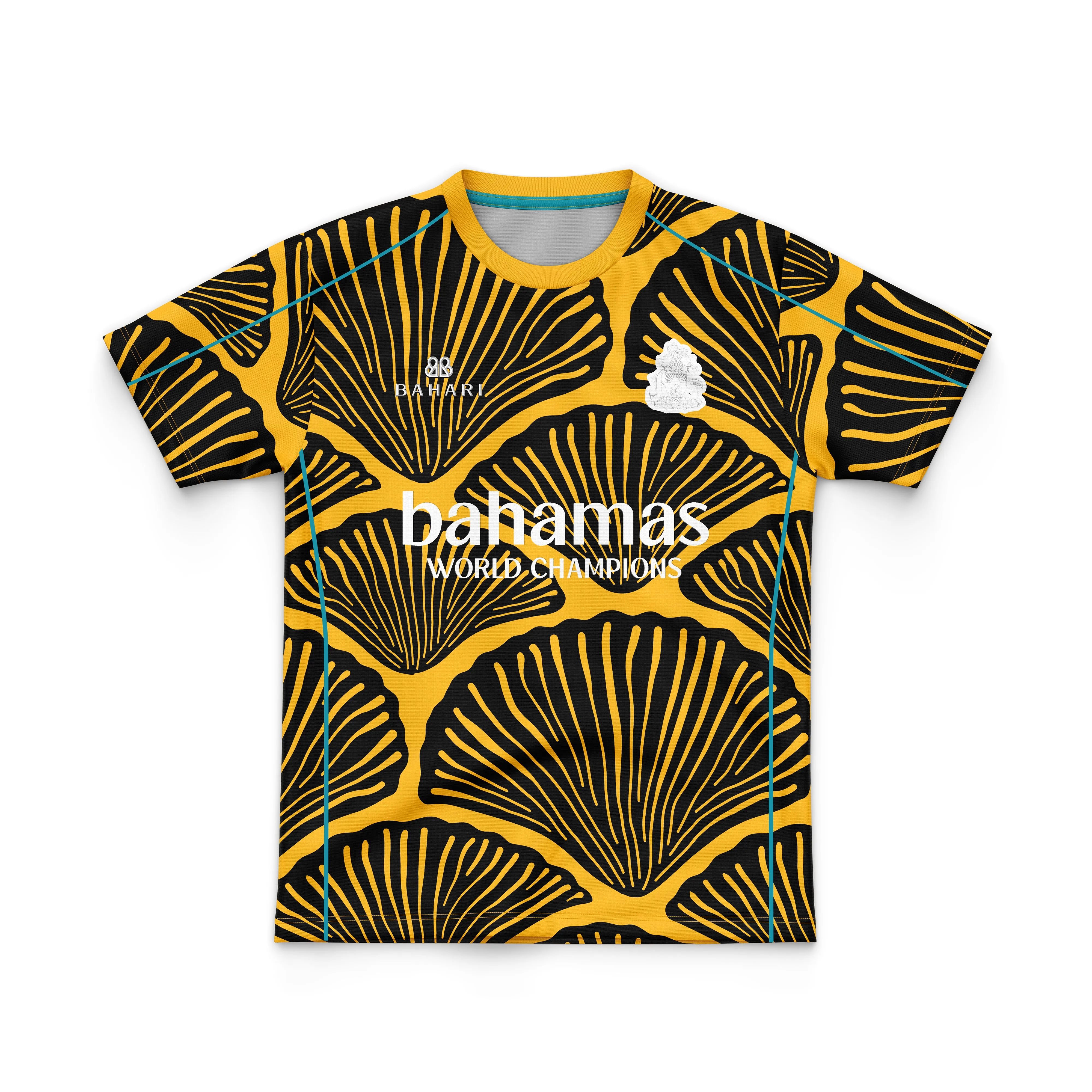 TEAM BAHAMAS 2024 TEE- GOLD