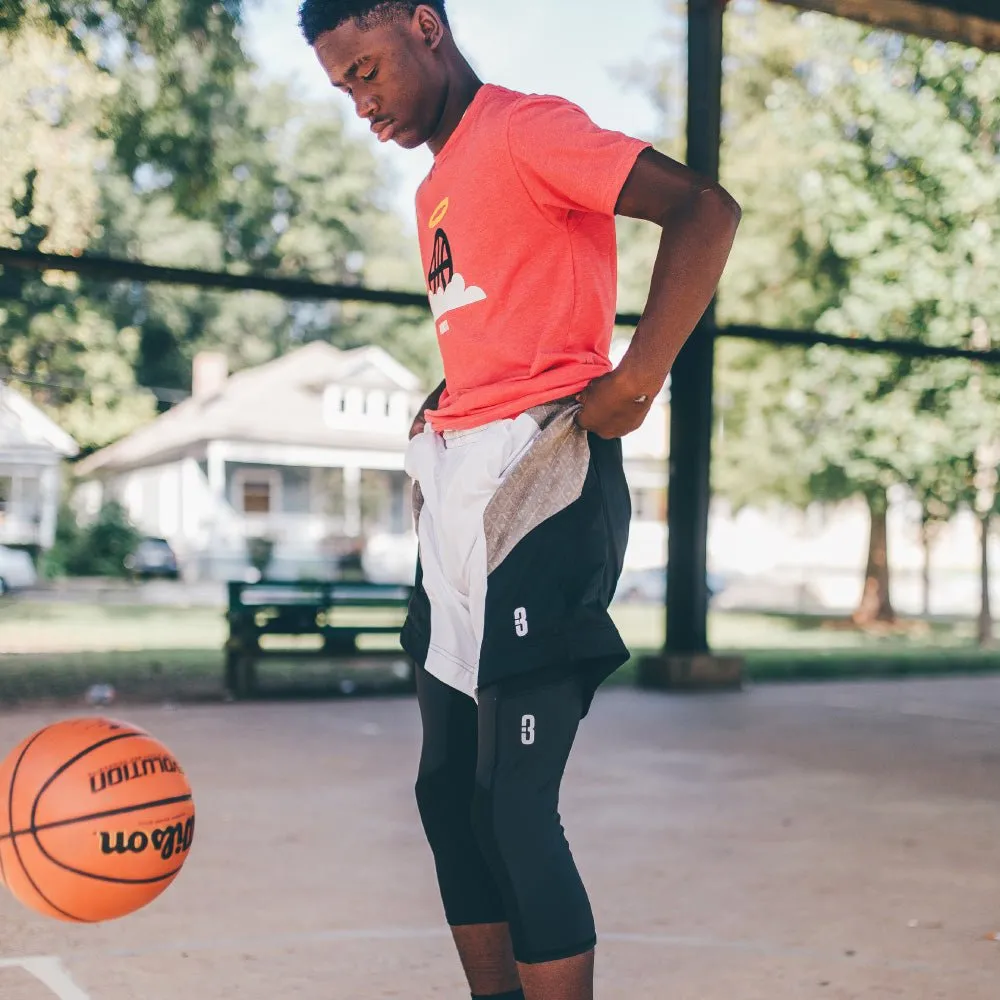 Triple Threat 3/4 Compression Tights